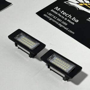LED Licence Plate Lights for BMW 90 E91 E92 E93 E81 E82 E87 E88 E60 E61 E64 E63 F10 F11 F30 F31