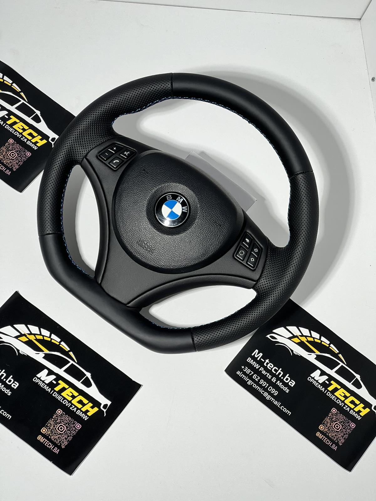 Custom Sport Steering Wheel BMW E90 E91 E92 E93 E81 E82 E87 - Image 4