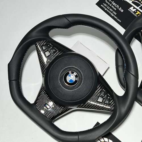 Full Custom M Sport Carbon Steering Wheel for BMW E60 E61 E63 E64 M5 M6