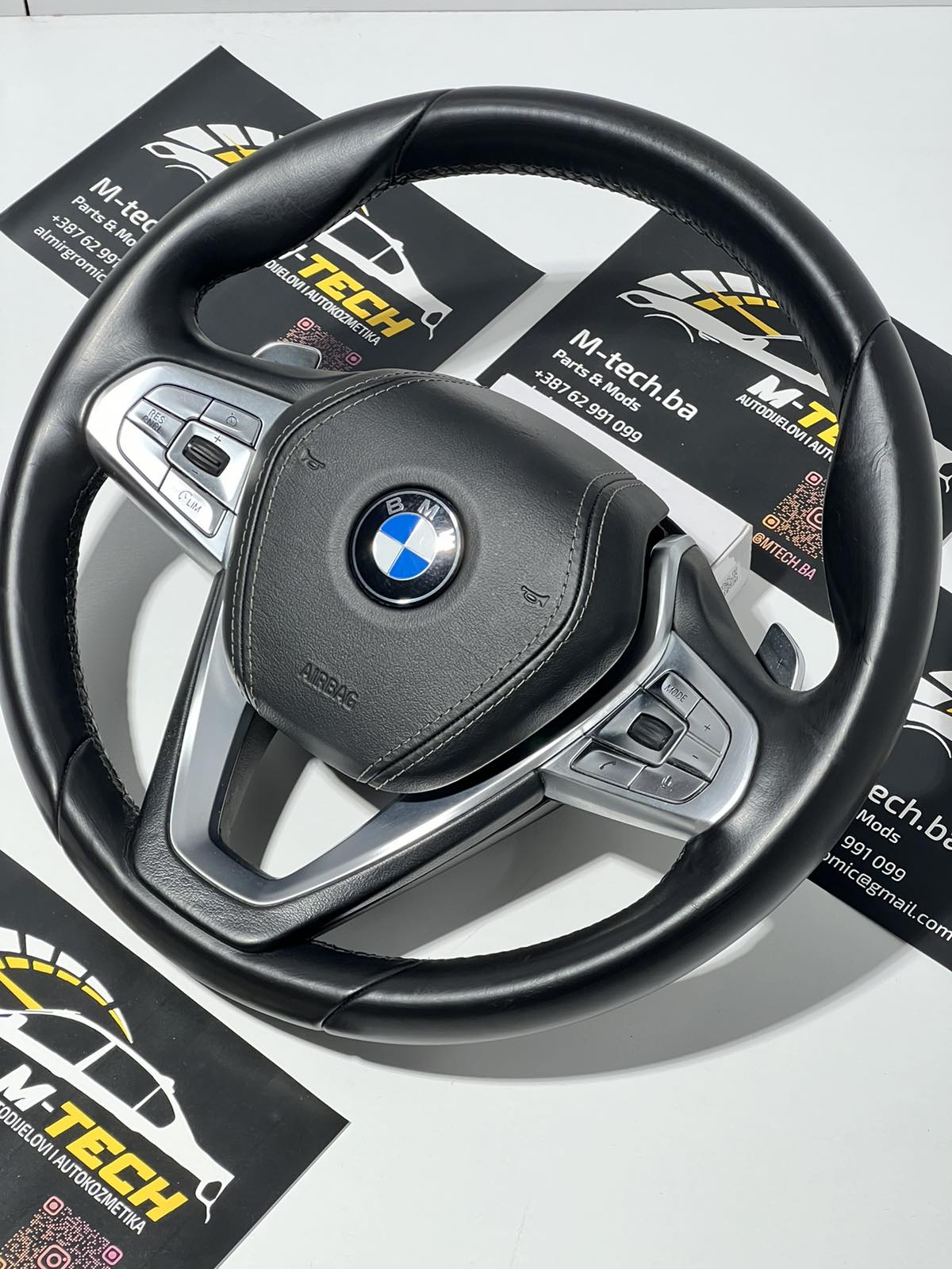 BMW G30 G31 G20 G21 G01 G05 Sport Steering Wheel - Image 4
